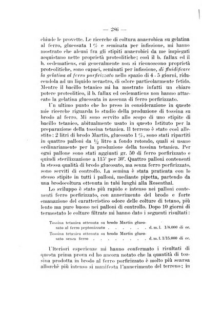 Giornale di batteriologia e immunologia bollettino clinico ed amministrativo dell'Ospedale Maria Vittoria