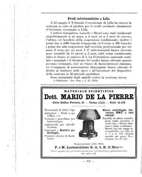 Giornale di batteriologia e immunologia bollettino clinico ed amministrativo dell'Ospedale Maria Vittoria