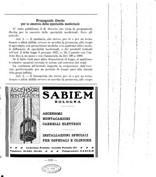 Giornale di batteriologia e immunologia bollettino clinico ed amministrativo dell'Ospedale Maria Vittoria