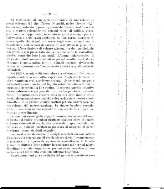 Giornale di batteriologia e immunologia bollettino clinico ed amministrativo dell'Ospedale Maria Vittoria