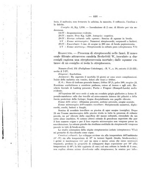 Giornale di batteriologia e immunologia bollettino clinico ed amministrativo dell'Ospedale Maria Vittoria