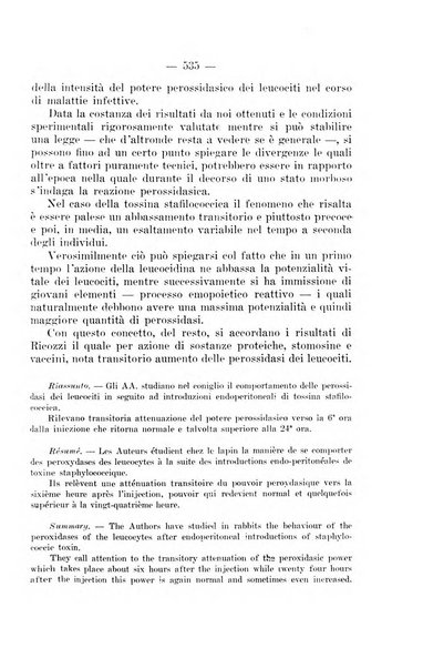 Giornale di batteriologia e immunologia bollettino clinico ed amministrativo dell'Ospedale Maria Vittoria