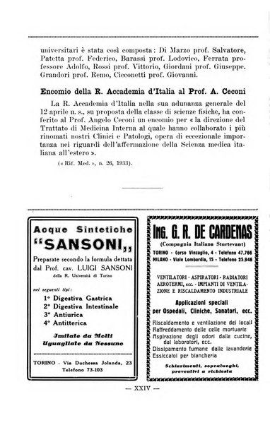 Giornale di batteriologia e immunologia bollettino clinico ed amministrativo dell'Ospedale Maria Vittoria