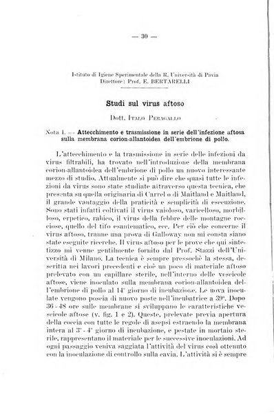 Giornale di batteriologia e immunologia bollettino clinico ed amministrativo dell'Ospedale Maria Vittoria