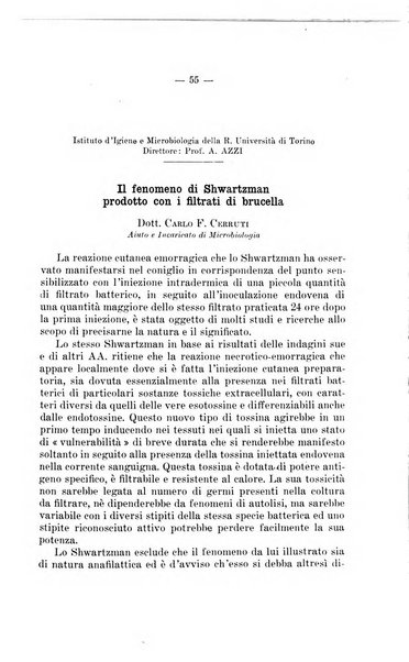 Giornale di batteriologia e immunologia bollettino clinico ed amministrativo dell'Ospedale Maria Vittoria