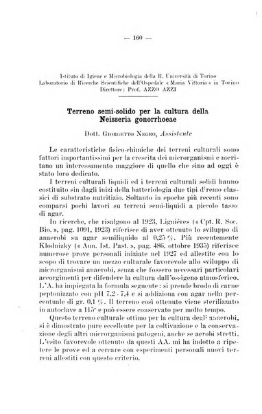 Giornale di batteriologia e immunologia bollettino clinico ed amministrativo dell'Ospedale Maria Vittoria