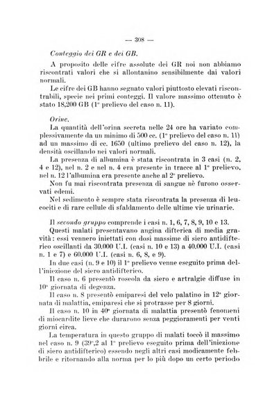 Giornale di batteriologia e immunologia bollettino clinico ed amministrativo dell'Ospedale Maria Vittoria