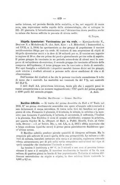 Giornale di batteriologia e immunologia bollettino clinico ed amministrativo dell'Ospedale Maria Vittoria