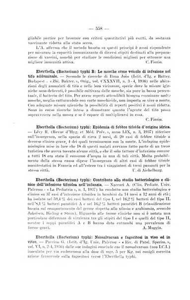 Giornale di batteriologia e immunologia bollettino clinico ed amministrativo dell'Ospedale Maria Vittoria