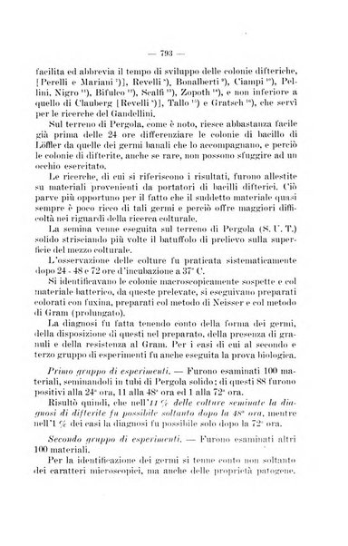 Giornale di batteriologia e immunologia bollettino clinico ed amministrativo dell'Ospedale Maria Vittoria