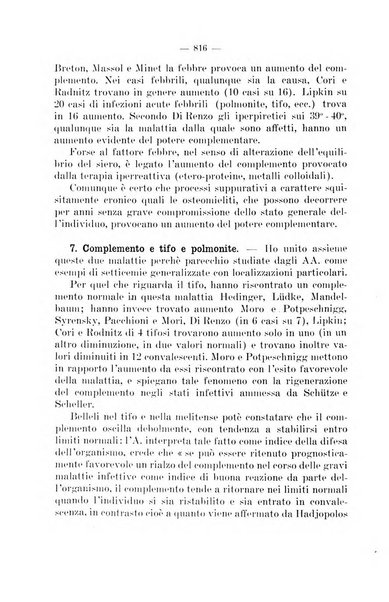 Giornale di batteriologia e immunologia bollettino clinico ed amministrativo dell'Ospedale Maria Vittoria