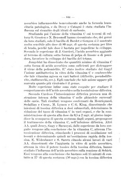 Giornale di batteriologia e immunologia bollettino clinico ed amministrativo dell'Ospedale Maria Vittoria