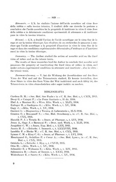 Giornale di batteriologia e immunologia bollettino clinico ed amministrativo dell'Ospedale Maria Vittoria