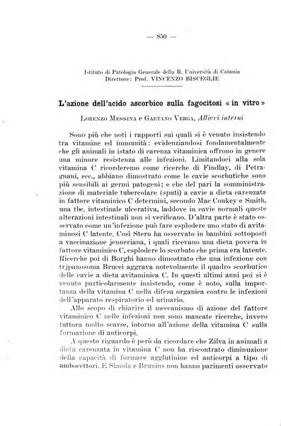 Giornale di batteriologia e immunologia bollettino clinico ed amministrativo dell'Ospedale Maria Vittoria