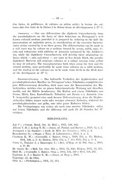 Giornale di batteriologia e immunologia bollettino clinico ed amministrativo dell'Ospedale Maria Vittoria