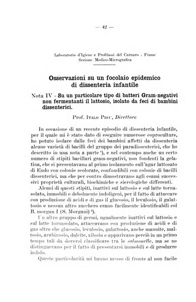 Giornale di batteriologia e immunologia bollettino clinico ed amministrativo dell'Ospedale Maria Vittoria