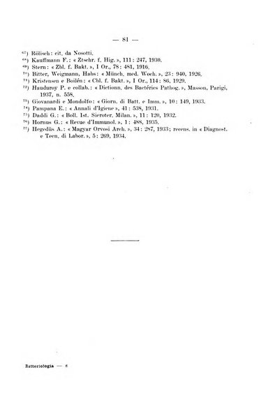 Giornale di batteriologia e immunologia bollettino clinico ed amministrativo dell'Ospedale Maria Vittoria