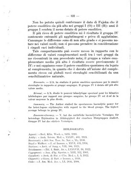 Giornale di batteriologia e immunologia bollettino clinico ed amministrativo dell'Ospedale Maria Vittoria