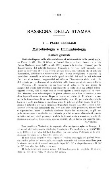 Giornale di batteriologia e immunologia bollettino clinico ed amministrativo dell'Ospedale Maria Vittoria