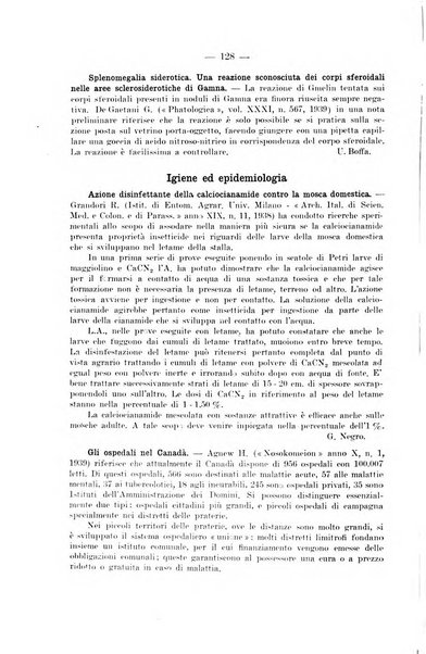 Giornale di batteriologia e immunologia bollettino clinico ed amministrativo dell'Ospedale Maria Vittoria