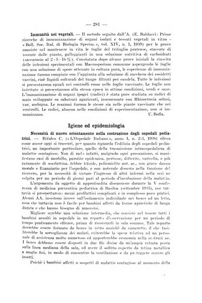 Giornale di batteriologia e immunologia bollettino clinico ed amministrativo dell'Ospedale Maria Vittoria