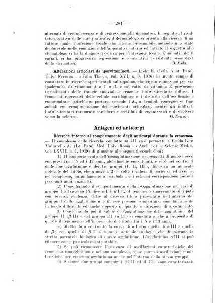 Giornale di batteriologia e immunologia bollettino clinico ed amministrativo dell'Ospedale Maria Vittoria