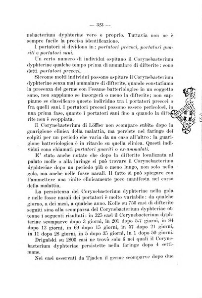 Giornale di batteriologia e immunologia bollettino clinico ed amministrativo dell'Ospedale Maria Vittoria