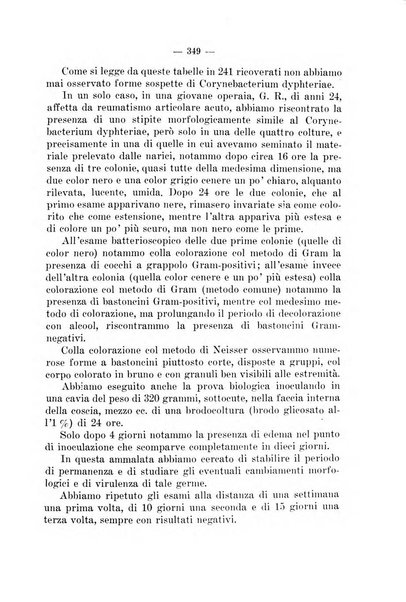 Giornale di batteriologia e immunologia bollettino clinico ed amministrativo dell'Ospedale Maria Vittoria