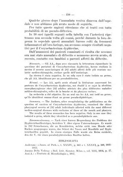 Giornale di batteriologia e immunologia bollettino clinico ed amministrativo dell'Ospedale Maria Vittoria