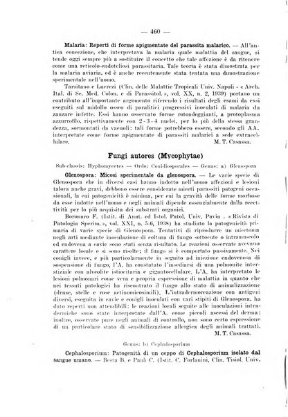 Giornale di batteriologia e immunologia bollettino clinico ed amministrativo dell'Ospedale Maria Vittoria