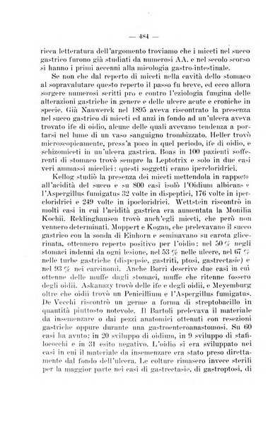 Giornale di batteriologia e immunologia bollettino clinico ed amministrativo dell'Ospedale Maria Vittoria