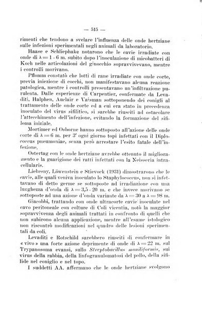 Giornale di batteriologia e immunologia bollettino clinico ed amministrativo dell'Ospedale Maria Vittoria