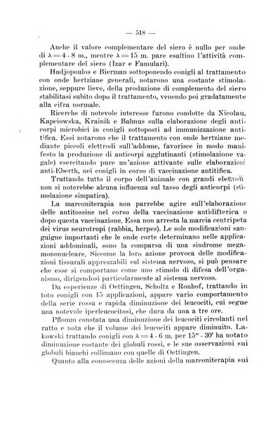 Giornale di batteriologia e immunologia bollettino clinico ed amministrativo dell'Ospedale Maria Vittoria