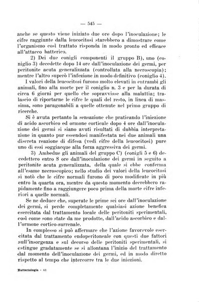 Giornale di batteriologia e immunologia bollettino clinico ed amministrativo dell'Ospedale Maria Vittoria