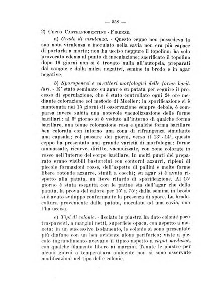 Giornale di batteriologia e immunologia bollettino clinico ed amministrativo dell'Ospedale Maria Vittoria