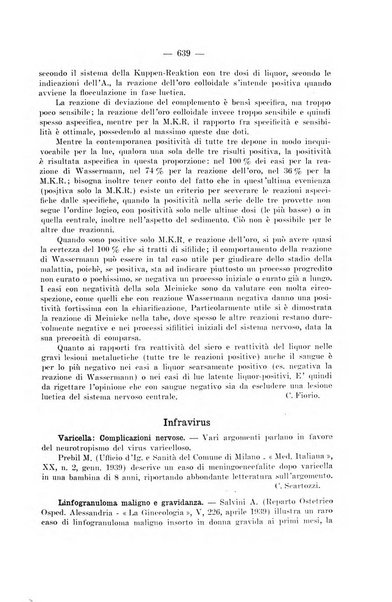 Giornale di batteriologia e immunologia bollettino clinico ed amministrativo dell'Ospedale Maria Vittoria