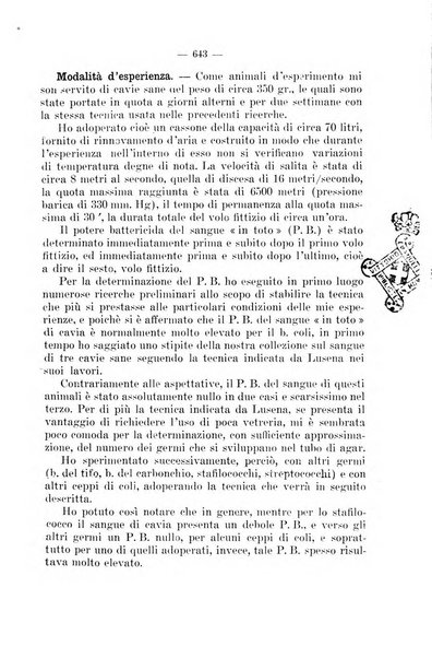 Giornale di batteriologia e immunologia bollettino clinico ed amministrativo dell'Ospedale Maria Vittoria