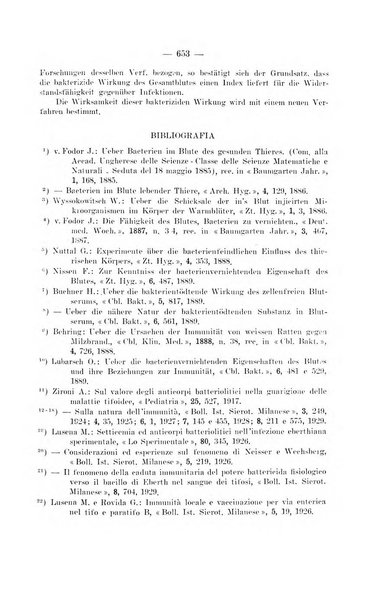 Giornale di batteriologia e immunologia bollettino clinico ed amministrativo dell'Ospedale Maria Vittoria