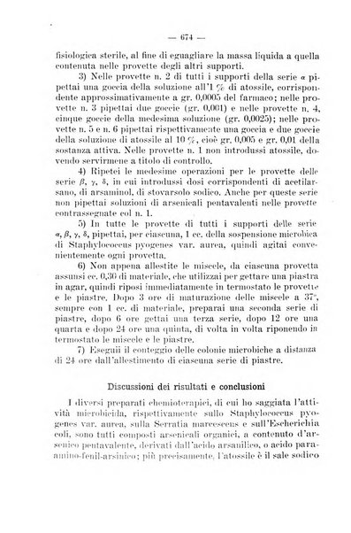 Giornale di batteriologia e immunologia bollettino clinico ed amministrativo dell'Ospedale Maria Vittoria