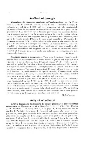 Giornale di batteriologia e immunologia bollettino clinico ed amministrativo dell'Ospedale Maria Vittoria