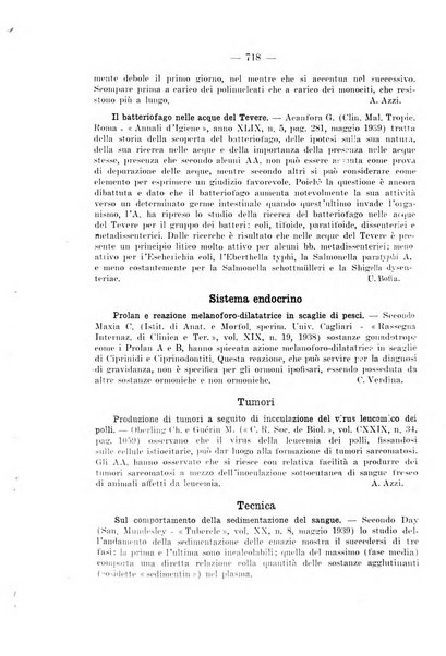 Giornale di batteriologia e immunologia bollettino clinico ed amministrativo dell'Ospedale Maria Vittoria