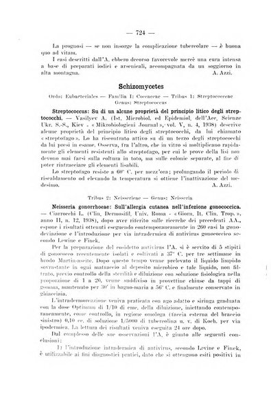 Giornale di batteriologia e immunologia bollettino clinico ed amministrativo dell'Ospedale Maria Vittoria