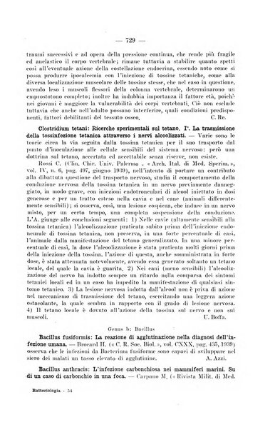 Giornale di batteriologia e immunologia bollettino clinico ed amministrativo dell'Ospedale Maria Vittoria