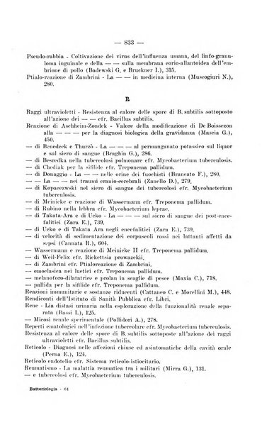 Giornale di batteriologia e immunologia bollettino clinico ed amministrativo dell'Ospedale Maria Vittoria