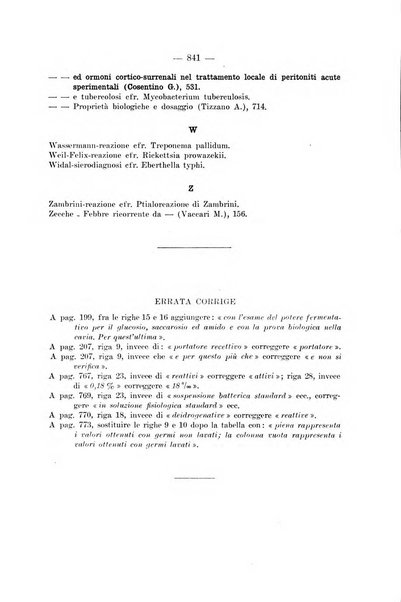 Giornale di batteriologia e immunologia bollettino clinico ed amministrativo dell'Ospedale Maria Vittoria