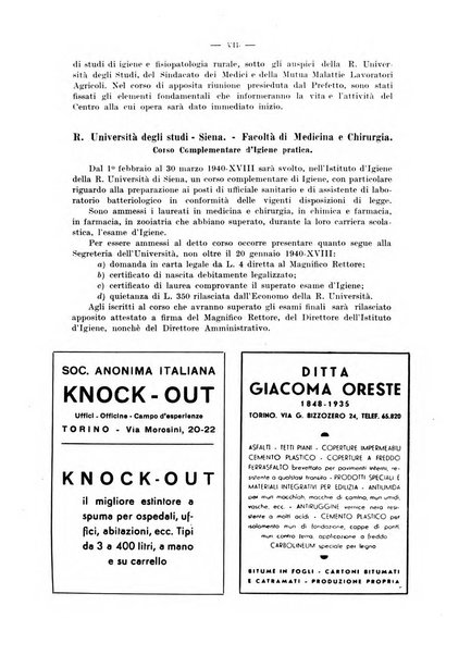 Giornale di batteriologia e immunologia bollettino clinico ed amministrativo dell'Ospedale Maria Vittoria