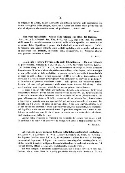 Giornale di batteriologia e immunologia bollettino clinico ed amministrativo dell'Ospedale Maria Vittoria