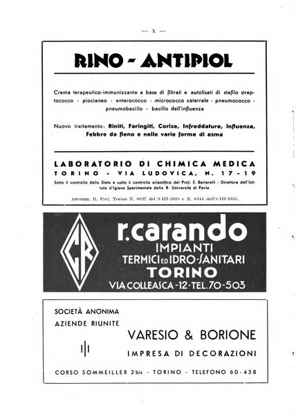 Giornale di batteriologia e immunologia bollettino clinico ed amministrativo dell'Ospedale Maria Vittoria