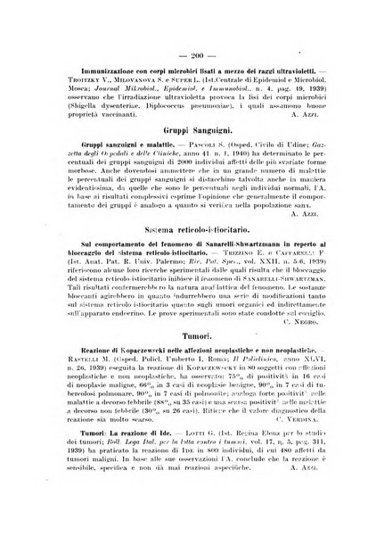 Giornale di batteriologia e immunologia bollettino clinico ed amministrativo dell'Ospedale Maria Vittoria