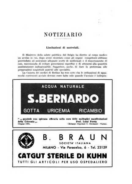 Giornale di batteriologia e immunologia bollettino clinico ed amministrativo dell'Ospedale Maria Vittoria